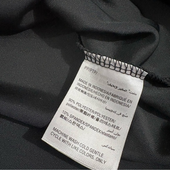 Charter Club Women's Sz PP Black Velvet 3/4 Sleeve Top Whimsigoth Fairy Witchy - Picture 9 of 9